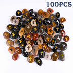 ROCKIMPACT 100PCS Cross Engraved Rocks Inspirational Stones Clinging Cross Heavenly Blessings Gifts Faith Stones Novelty Gratitude Rocks Healing Prayer Stones Encouragement Rocks Wholesale, 2"-3" ea