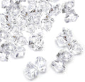 Jucoan 1000 PCS Fake Ice Cubes, 4.5 lbs 1 Inch Irregular Acrylic Crushed Ice Rocks Vase Fillers for 2-3 Quart Vase, Artificial Crystals Diamond Gems for Table Scatters, Wedding Party Centerpieces