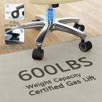 Big and Tall Office Chair, Heavy Duty Desk Chair with 5D Arms, Adjustable Lumbar Support & Height, Tilt Function, PU Leather High Back Ergonomic Executive Computer Chair
