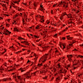 Bobobag 1 LB Red Crinkle Cut Paper Shred Filler, Decorative Shredded Paper for Gift Baskets and Box Packaging, Perfect for Weddings, Birthdays, Party Favors, Christmas, Mother's Day & Valentine's Day Gifts