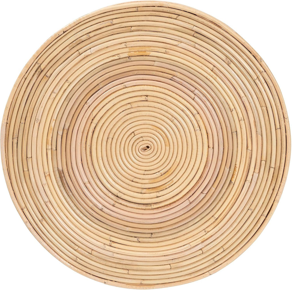 Bali & pari Brookwood Natural Rattan End Table