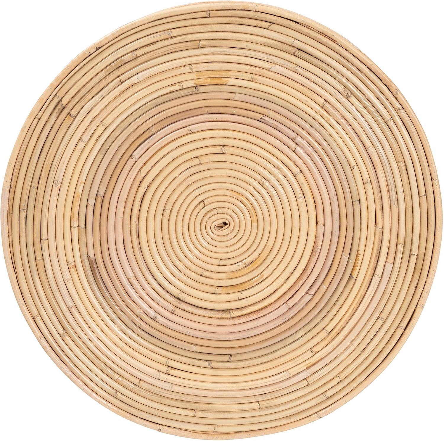 Bali & pari Brookwood Natural Rattan End Table