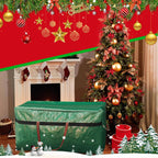 Christmas Tree Storage Bag 4FT/5FT Small Waterproof Tearproof with 4 Handles Easy to Transport/Organize Green 2 pack