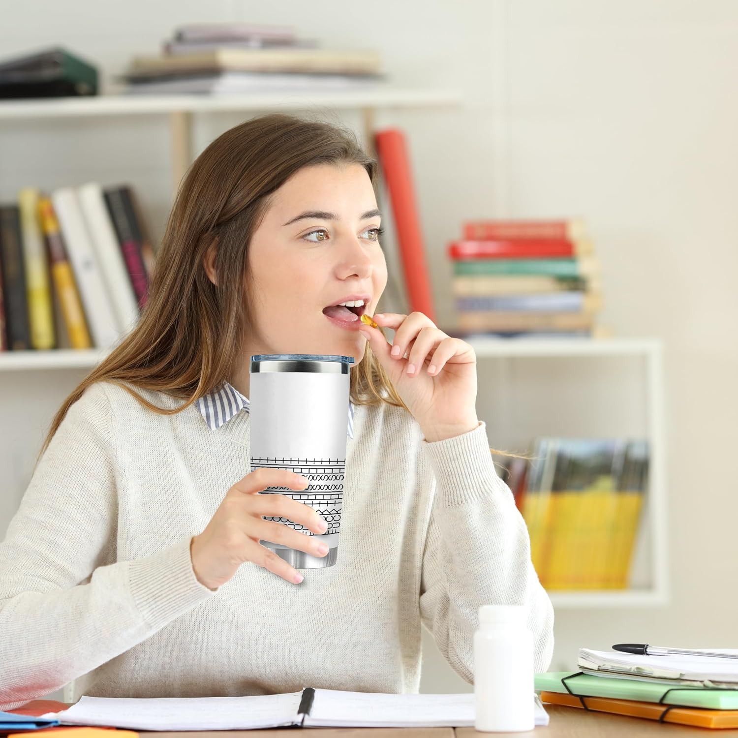 Funny FTS Hidden Message Tumbler 20Oz – Fuck This Shit Mug Sarcasm – Hidden Message Mug - Fuck This Shit Cup Inappropriate Gag Gift For Adults, The Office, Coworkers, Work Besties, Secret Swear Gift