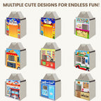 Play Panel for Kids Play Couch Childrens Car Wash Play Panel for Toddler Foam Sofa (Play Couch not Included)