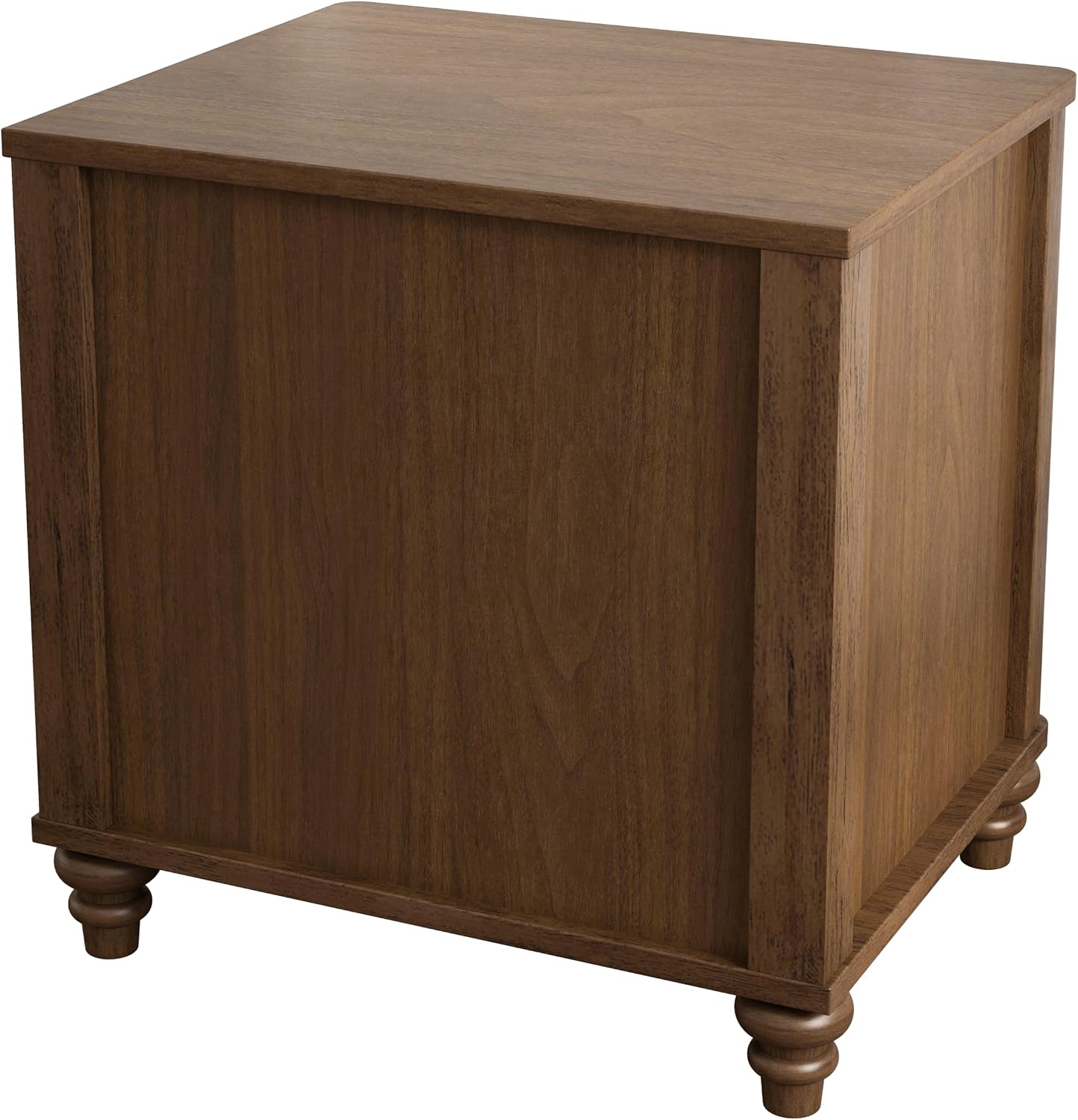 Nightstand with 3 Drawers, Wood Bedside Table Night Stand, Wide Sofa Side End Table 3 Drawers Chest of Dresser for Living Room, Bedroom