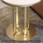 Round Coffee Table, Modern Side End Table for Living Room, Bedroom and Home Office, Versatile Coffee Table for Balcony and Entertaining, Stylish Accent Furniture