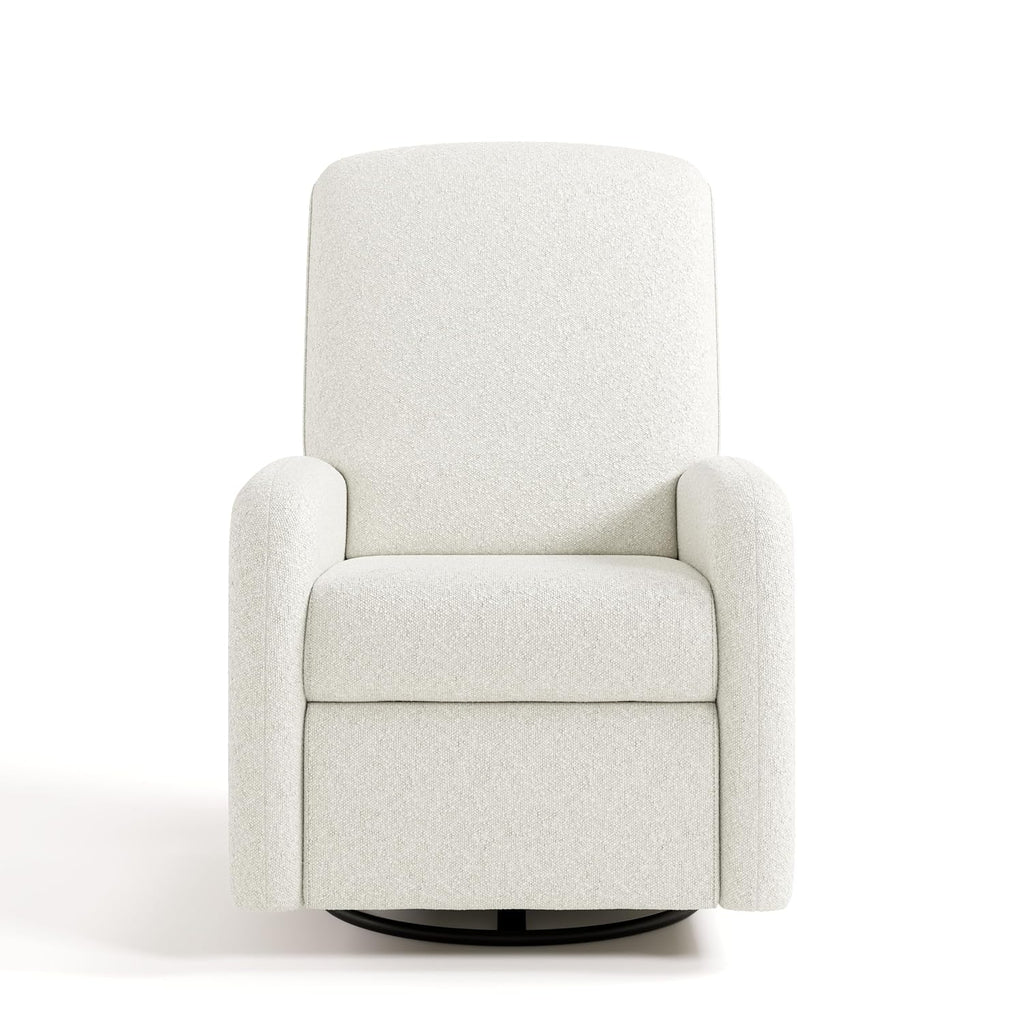 Graco Bellwood Power Recliner Swivel Glider (Ivory Boucle) – Electronic Power Recliner for Nursery, Includes Dual-USB Charging Port for USB-A & USB-C, Glider Rocking Chair with Full Recline