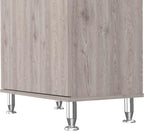 Kitchen Pantry,Two Door Cabinets, One Drawer, Four Adjustable Metal Legs,Home Coffee Cabinet,for Living Room,Dining Room,Kitchen,23.6 * 13.9 * 66.5