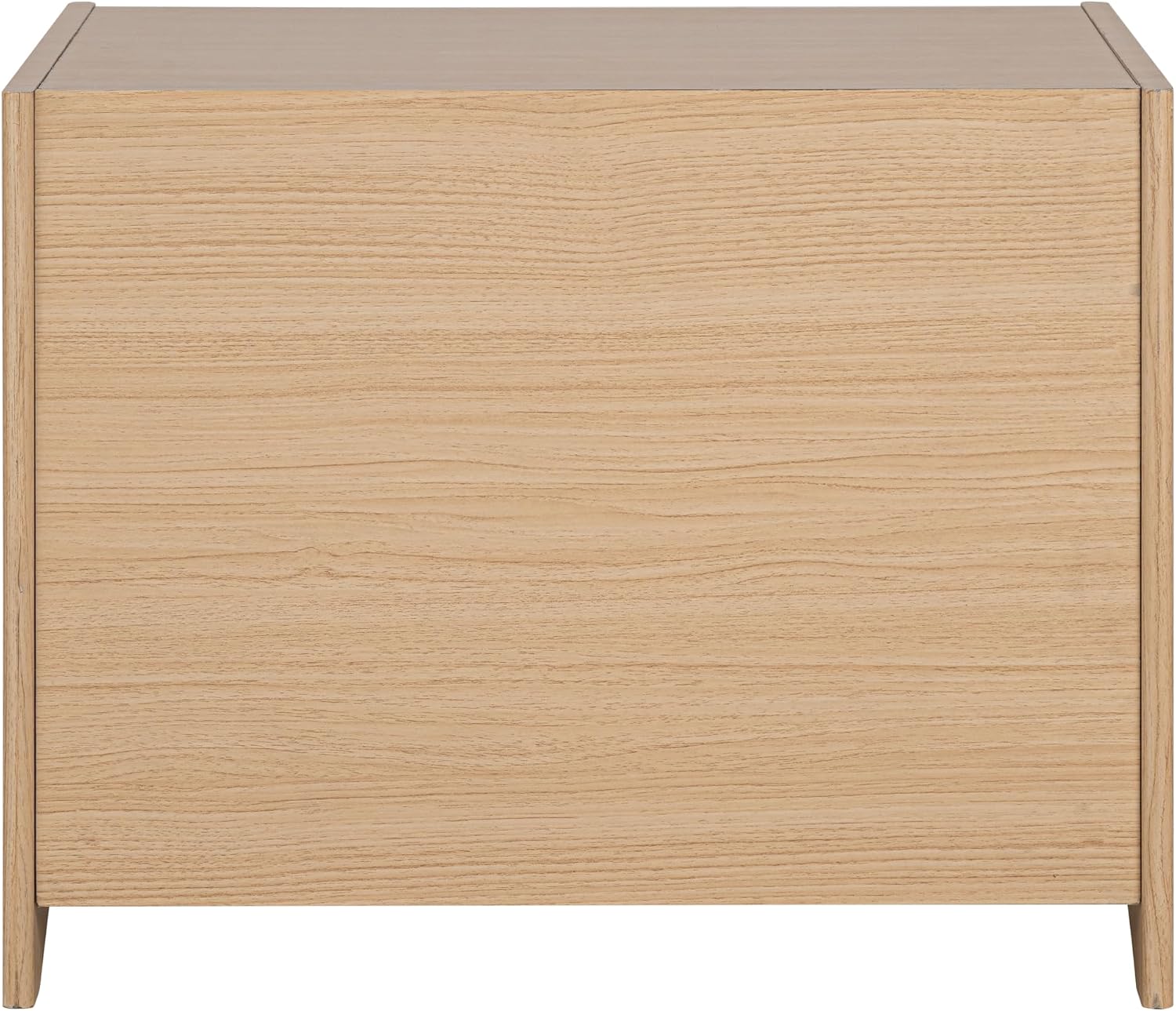 Furniture of America Cole Mid-Century Modern 22-Inch Rectangular Side Table with Drawer, Pet-Friendly Wooden Small Nightstand for Bedroom, Living Room, Home Office, Small Spaces, Natural