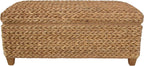 Coaster Home Furnishings - Laughton - Banana Leaf - Storage Bench with Lift-Top Lid and Soft-Close Hinges - Entryway Room - Natural - 500215NTL