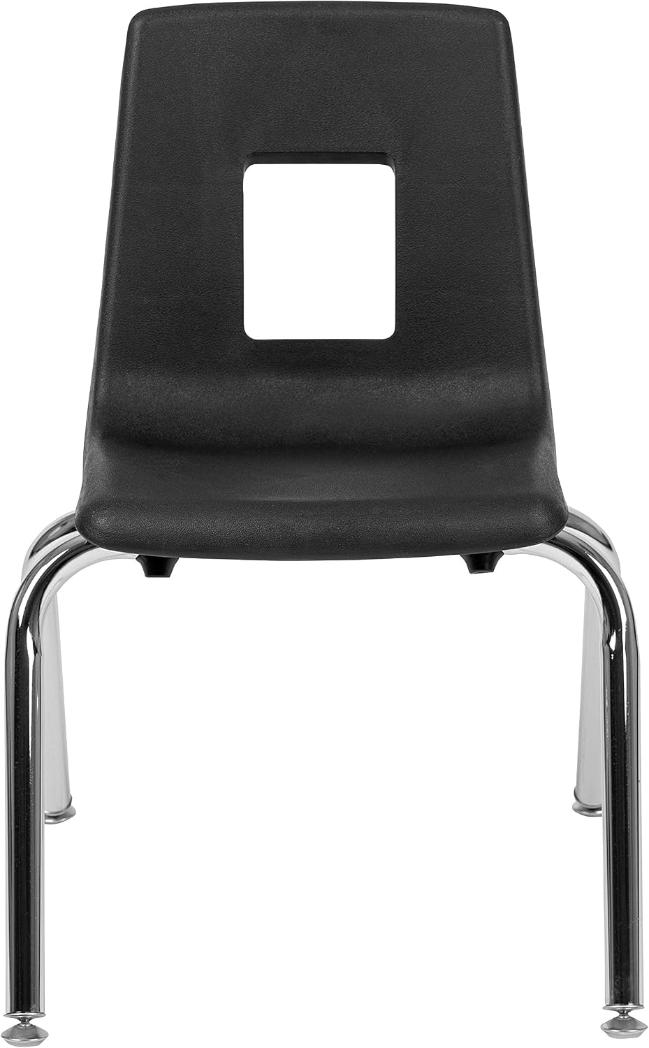 Flash Furniture Mickey Advantage Black Student Stack School Chair - 14-inch