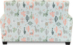 Toddler Upholstered Sofa (Llama Print)