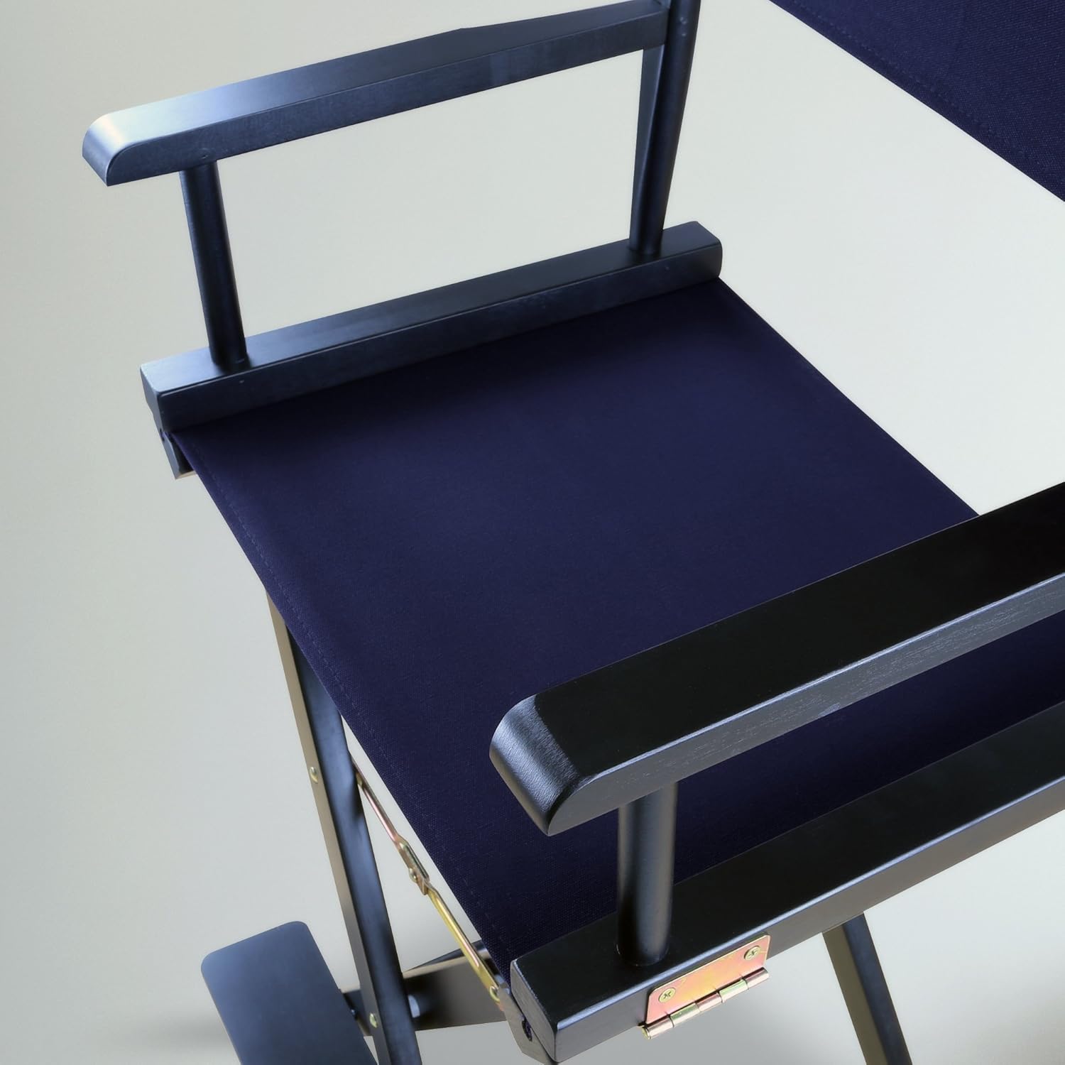 Casual Home 30" Director's Chair Black Frame-with Navy Canvas, Bar Height