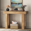 LIVEHOM Console Table for Entryway, Wood Sofa Table Behind the Couch, Narrow Entry Table Foyer Hallway Table for Living Room, Accent Table (39")