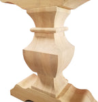 DESIGN 59 Trestle Table Base- Single Hardwood Pedestal (P02)