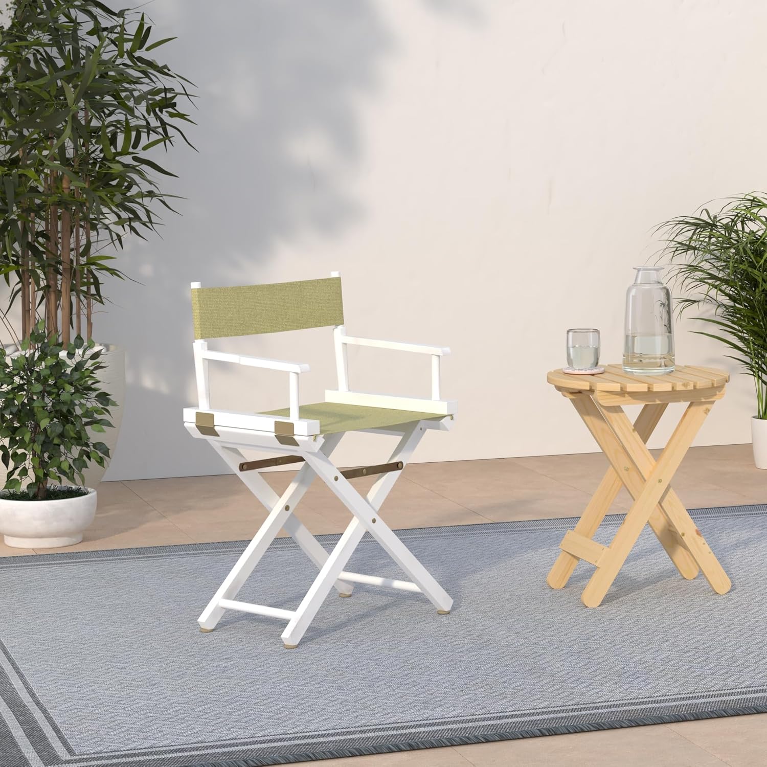 Casual Home Director Chair Replacement Canvas, Wheat/Natural