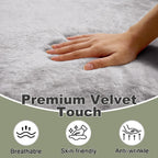 Bean Bag Chair,BeanBag Chairs for Adults,Oversized Bean Bag Couch,Grey Bean Bag with Memory Foam Filling,Faux Fur Reading Chair,Stuffed Floor Sofa for Bedroom Dorm Living Room, Apartment,Grey