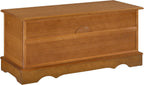 Coaster Home Furnishings - Paula - Wood - Cedar Chest with Storage Trunk, Rectangular Shape and Traditional Style - Bedroom - 40-Inch - Honey - 4695