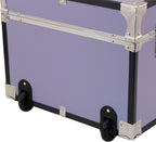 Seward Explorer Trunk with Wheels & Lock, Lilac, 30-Inch