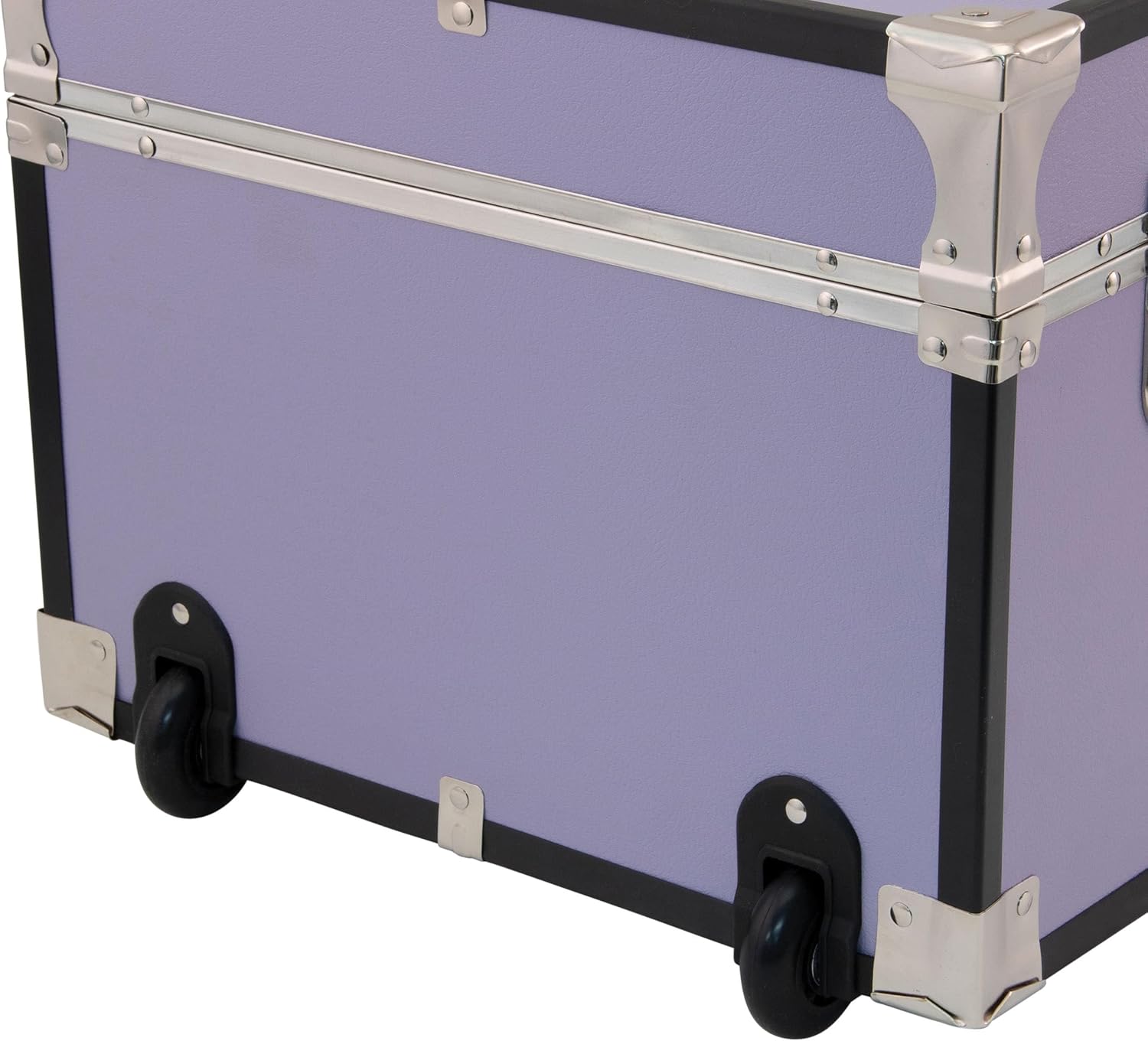 Seward Explorer Trunk with Wheels & Lock, Lilac, 30-Inch