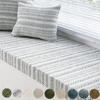Custom Bay Window Sill Seat Cushion Weaving Texture Chenille Customized Bench Seating Foam Cushions Pad Set for Indoor Furniture, Mudroom Entryway, Dining Room Kitchen Breakfast Nook, Non Slip Bottom