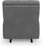Signature Design by Ashley Seyler Lane Urban Rocking One Pull Recliner with Adjustable Backrest, Gray