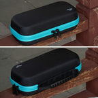 ButterFox Extra Large Carrying Case for Nintendo Switch Lite, Fits Charger, Compatible with JETech Protective Case and Most Grips, Game and Accessories Storage (Turquoise Blue/Black)