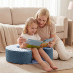 MABOZOO Children Activity Seat Cushion, Soft Foam Floor Seat for Play, Reading and Sensory Development, Plush Cushioned Play Seat for Kids