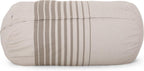 Christopher Knight Home Hudgeons 6.5 Foot Striped Bean Bag - Natural/Brown Stripes