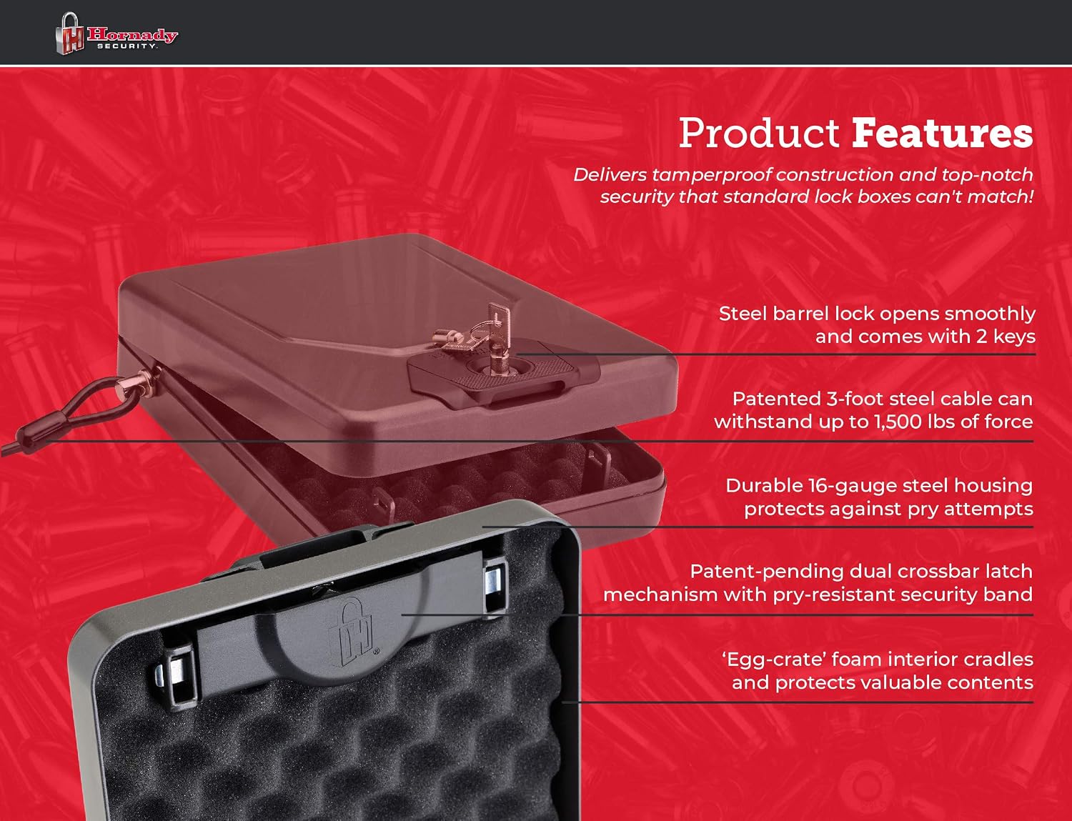 Hornady Lockbox for Guns and Valuables
