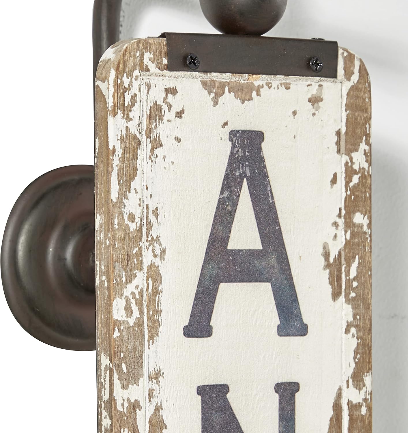 Deco 79 Wall Decor, 4" L x 8" W x 40" H, White