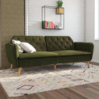 Novogratz 2144979N Tallulah Memory Foam Futo, Green