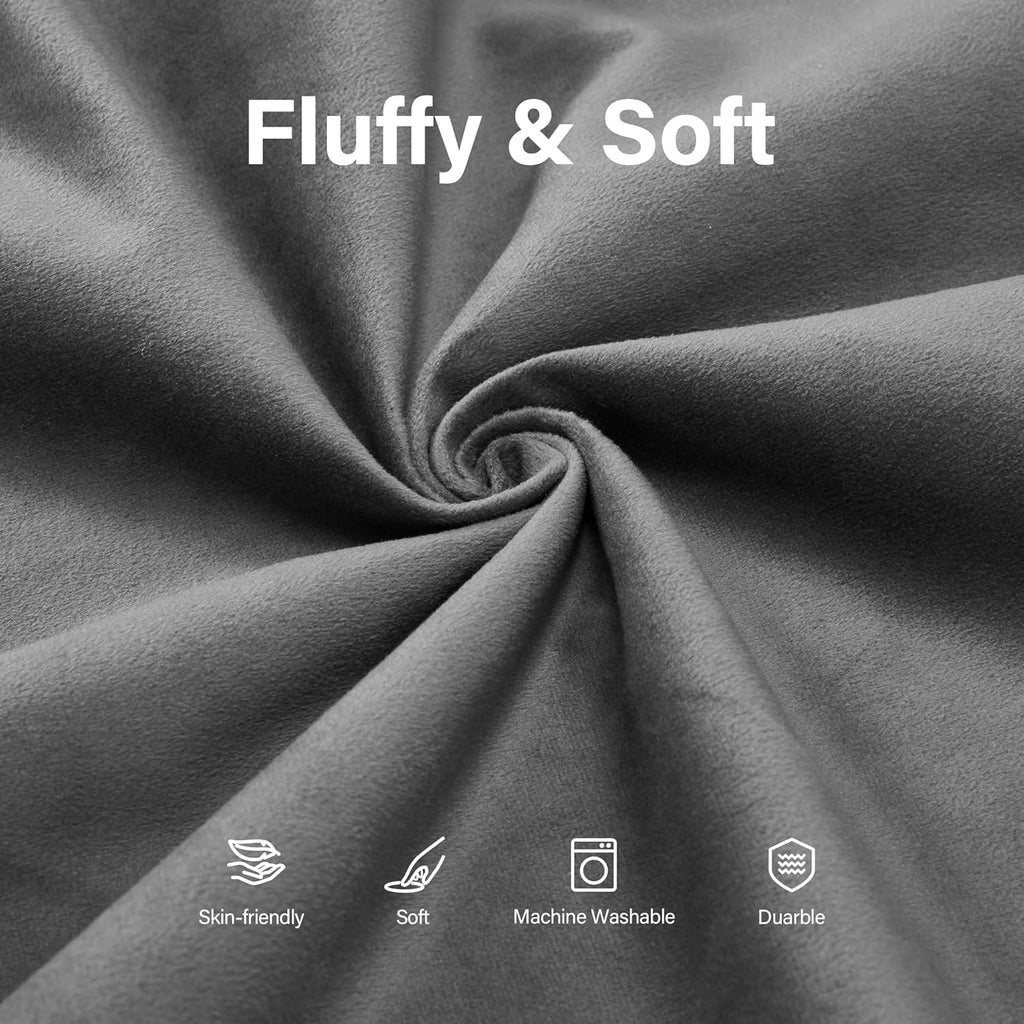fond + found 3FT Bean Bag Chair for Adults - Giant Memory Foam Bean Bag with Removable Washable Cover, Large Comfy Bean Bag Chair with Handle & Side Pocket for Living Room, Bedroom, Gaming