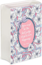 Steel Mill & Co Original Book-Shaped Decorative Vase, Ceramic Vases for Home Decor, Cute Bookshelf Decor, Unique Vase for Book Lovers (Small - Emma)