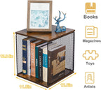 Dmevkic 3 Cube Vinyl Record Storage DIY Stackable 120-150 Records Visualize Album Storage Record Storage Crate
