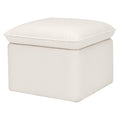 Babyletto Cali Storage Ottoman in Performance Cream Eco-Weave, Water Repellent & Stain Resistant, Greenguard Gold Certified and CertiPUR-US® Certified