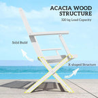 Acacia Wood Outdoor Garden Bench