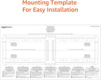 Amazon Basics Tilting TV Wall Mount with Horizontal Post Installation Leveling for 37" to 86" TVs, Wood Studs Compatible, Black