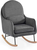 Delta Children Rocker Ella, Stone Grey