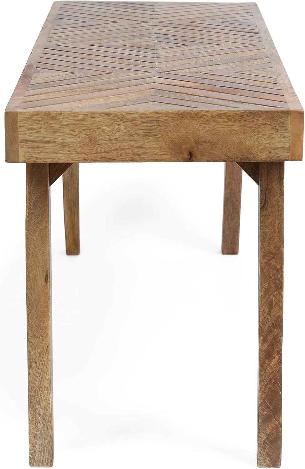 Christopher Knight Home Fircrest Wooden Rectangular Dining Bench, Kitchen Extra Seat, Entryway Bench for Home Hall Living Room, Natural