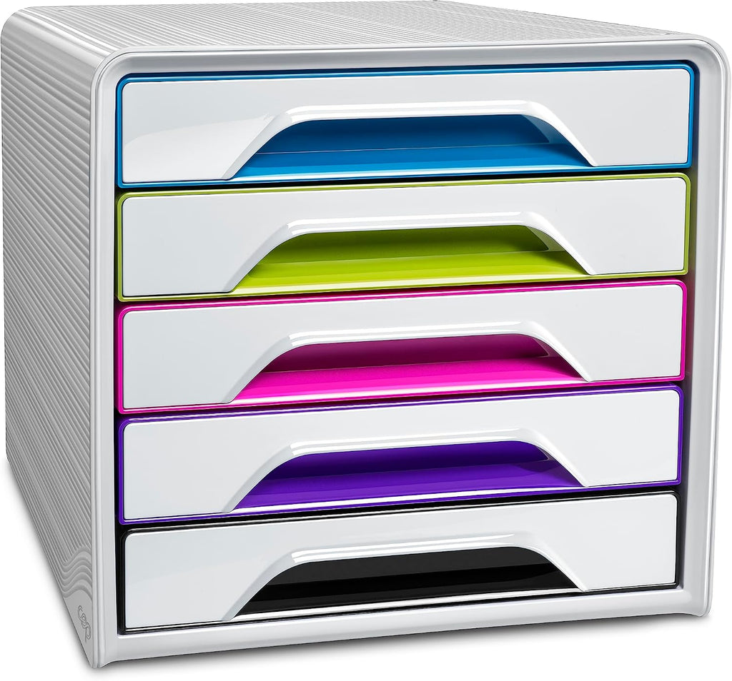 Smoove Desktop Module 5 Drawers