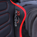 X Rocker Chicane Racing Sim Cockpit Chair, Racing Rear Seat Frame, Adjustable Sliders & Height, Black