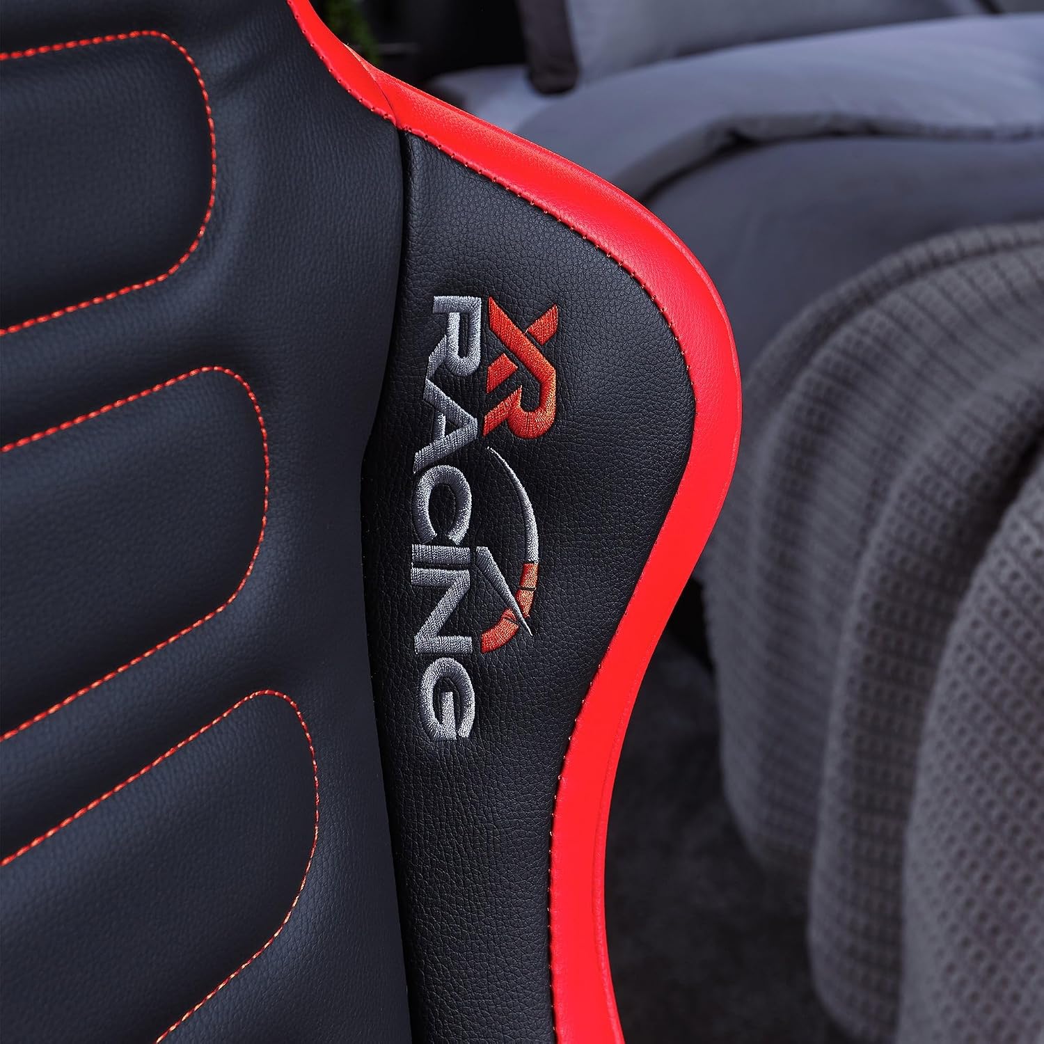 X Rocker Chicane Racing Sim Cockpit Chair, Racing Rear Seat Frame, Adjustable Sliders & Height, Black