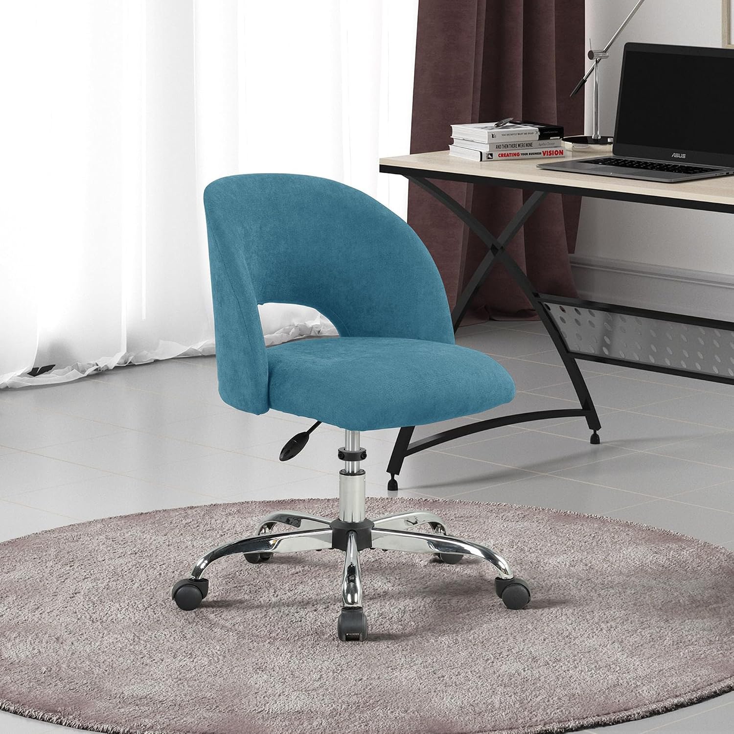 Fix Sinking Office Chair, Steel Gas Lift Cylinder Clamp Holder, Office Chair Saver Kit Adjust Chair Height and Stop Sinking Without Cylinder Replacement, No Tools Required