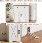 GarveeLife 71" Pantry Cabinet with Charging Station, Tall Kitchen Pantry Storage Cabinet with Microwave Stand, Large Farmhouse Kitchen Hutch with Cabinet Doors & Drawer for Living Room, Dining Room