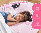 Hobestluk Bean Bag Chairs Bean Bag Floor Cushion, Bean Bag Chair for Adults Beanbag Lounger for Living Room Bedroom or Playroom (Pink, Medium, Dolphin)
