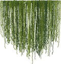 60 Pcs Hanging Moss Vines Faux Moss Garland for Decorating Artificial Amaranthus Hanging Flowers 59-62 Inch Fake Mossy Rope for Crafts Wedding Arch Floral Arrangment Wall Hanging Mantle Outdoor