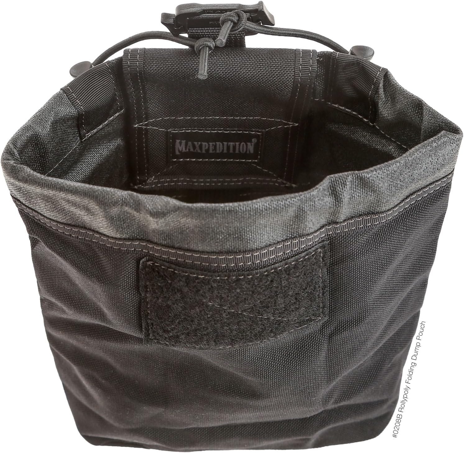 Maxpedition Rollypoly Folding Dump Pouch (Black) 9.4 inch