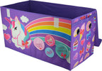 Idea Nuova JoJo Siwa 5 Piece Storage Set Including Collapsible Trunk, 2 Storage Cubes, 1 Sequin Storage Cube and 1 Pop Up Hamper